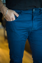 Carregar imagem no visualizador da galeria, CALÇA SLIM FIVE AZUL