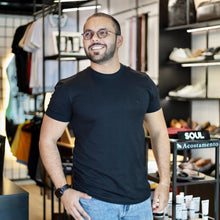 Carregar imagem no visualizador da galeria, T-shirt Acostamento Basic Preta