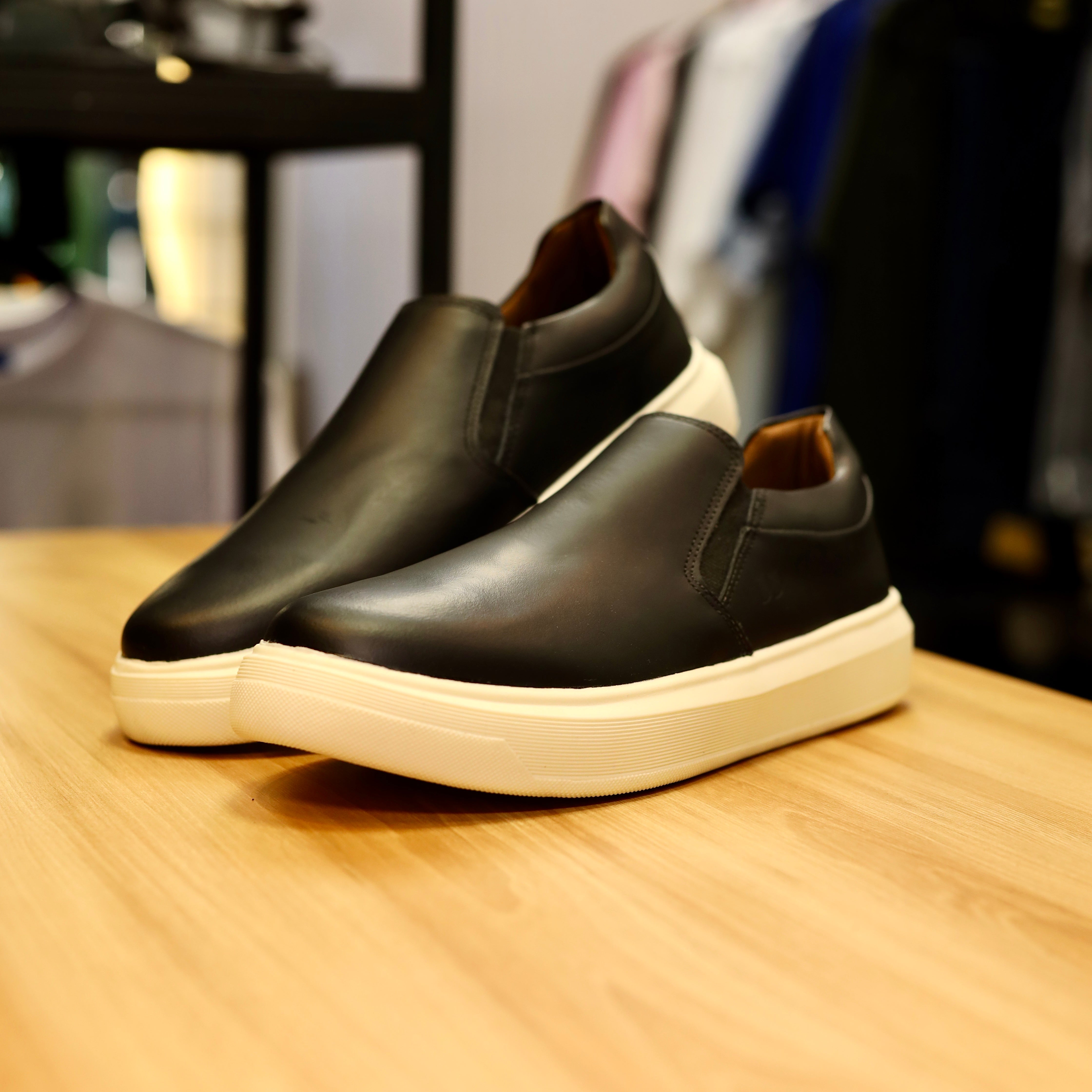 SLIP ON VINTAGE PRETO NATURAL