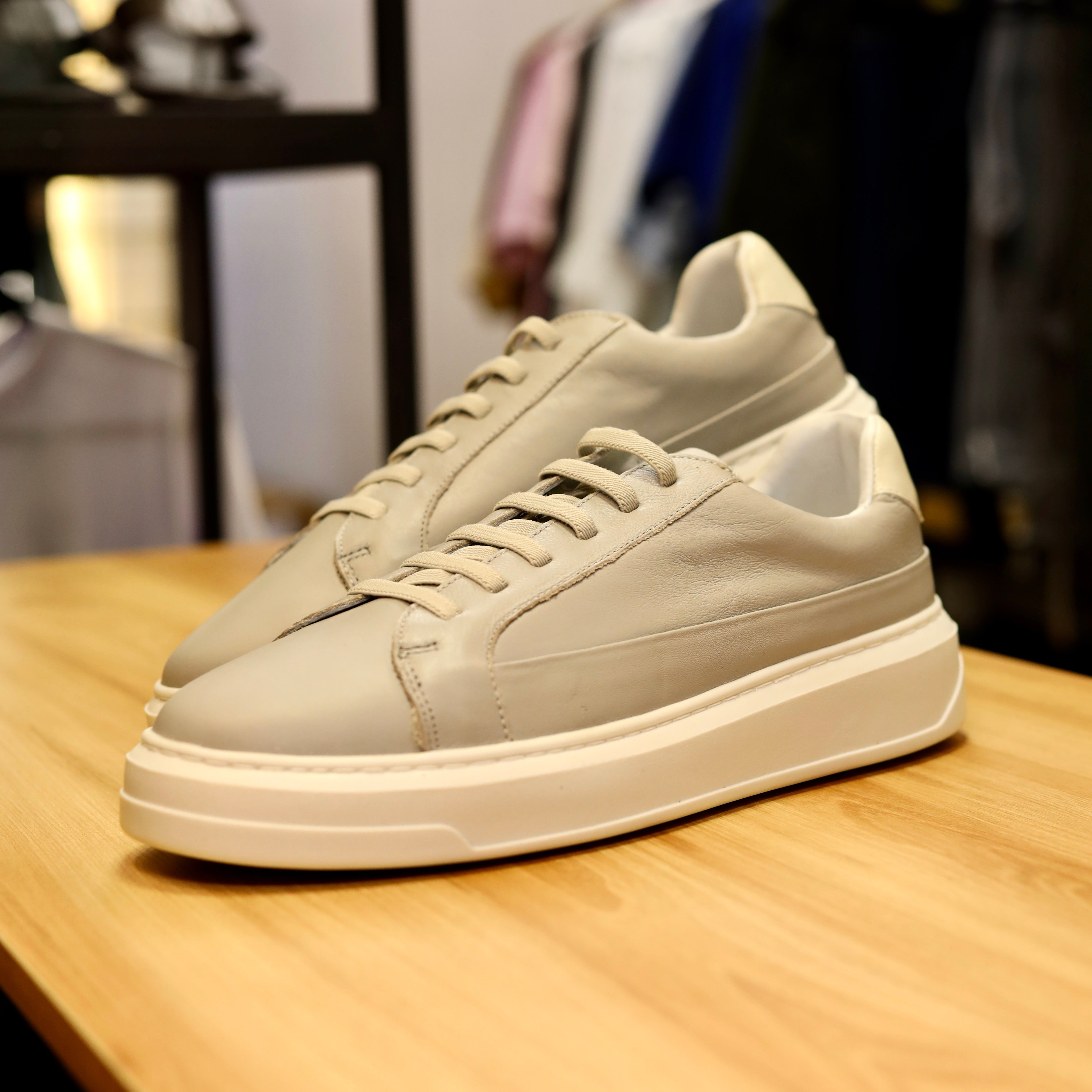 SNEAKER MINIMAL SILVER NATURAL