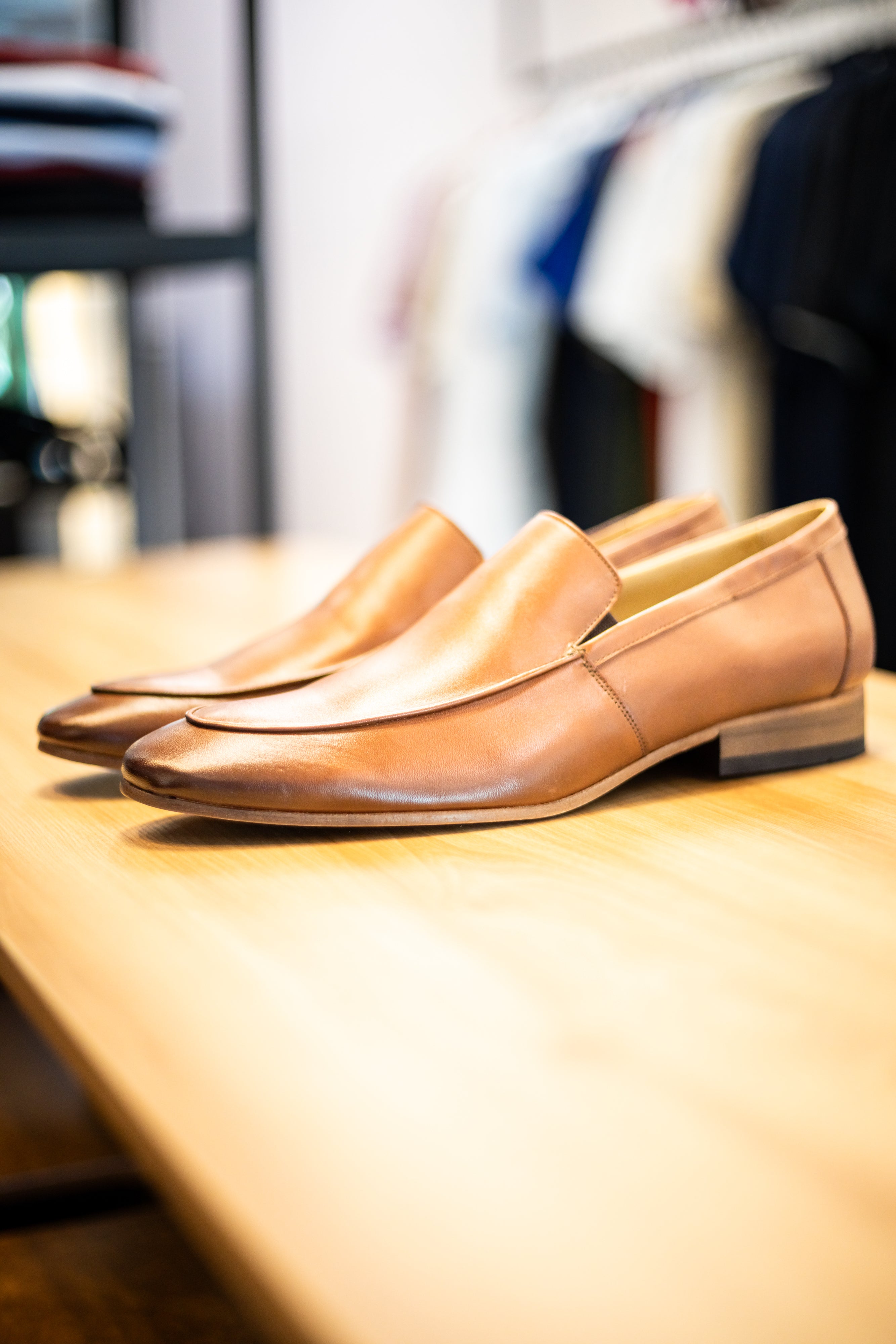 LOAFER ITALIANO BLAKE CARAMELO FUMEX