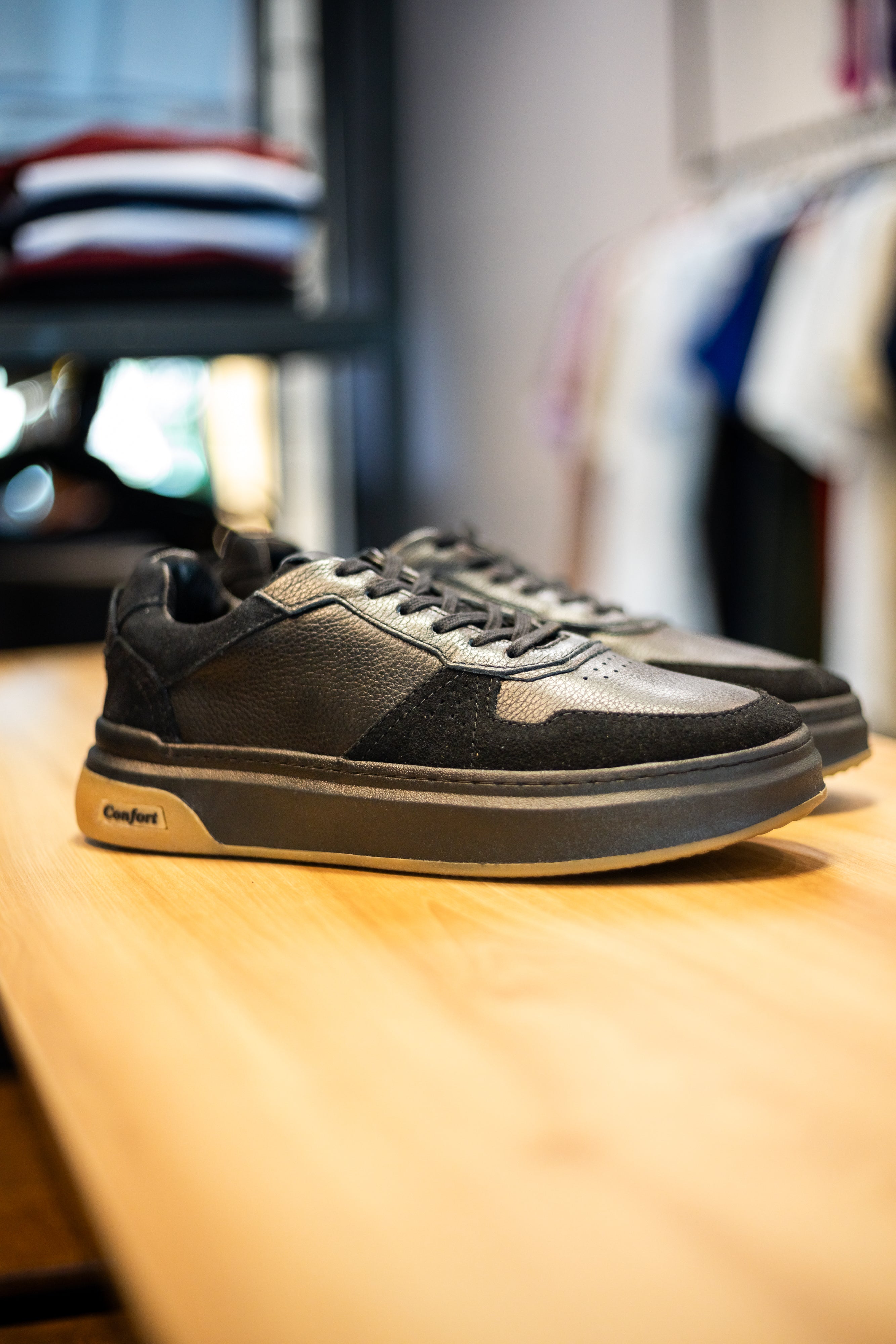 SNEAKER SÉPPIA PRETO