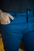 Carregar imagem no visualizador da galeria, CALÇA SLIM FIVE AZUL
